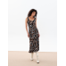 Ioanna Kourbela Painted Illusions Midi Dress Γυναικείο Φόρεμα Φορέματα