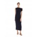 Ioanna Kourbela Midi One- Shoulder Dress - Liquid Comfort Μίντι Φόρεμα με έναν Ώμο  Φορέματα