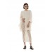 Ioanna Kourbela High Waisted Midi Knit Skirt - Dunes Μίντι Ψηλόμεση Πλεκτή Φούστα  Φούστες