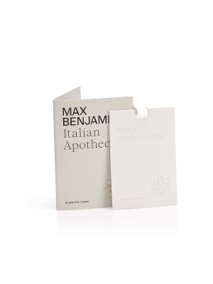 Max Benjamin Italian Apothecary Scented Card Αρωματική Κάρτα Αρωματικά Χώρου
