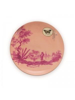 Πορσελάνινο Πιάτο Heritage Painted Pink 18cm Σερβίτσια 