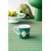 Pip Studio Love Birds Medallion Small Green Mug Πορσελάνινη Δίχρωμη Κούπα "Μενταγιόν"  Σερβίτσια 