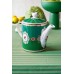 Pip Studio Love Birds Teapot Medium Green Πορσελάνινη Δίχρωμη Τσαγιέρα Σερβίτσια 