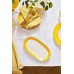 Pip Studio Pip Chique Cake Tray Oval Yellow Πορσελάνινη Πιατέλα Σερβίτσια 