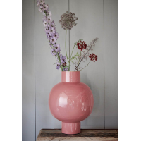 Pip Studio Metal Vase Μεταλλικό Ροζ Βάζο Βάζα