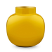 Pip Studio Round Metal Vase Μεταλλικό Κίτρινο Βάζο Βάζα