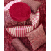 Pip Studio Quiltey Days Διακοσμητικό Βελούδινο Κόκκινο Μαξιλάρι  Σερβίτσια 