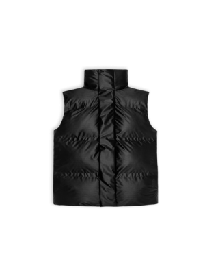 Rains Bator Puffer Vest W3T2 Black Γυναικείο Αδιάβροχο Χειμερινό Μαύρο Γιλέκο Πανωφόρια