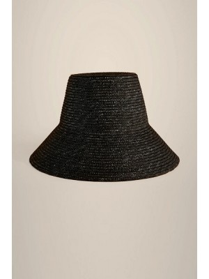 Liviana Conti Cappello Bucket Μαύρο Καπέλο Καπέλα / Σκούφοι / Γάντια