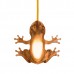 qeeboo Hungry Frog Lamp Amber Επιτραπέζιο/Επιτοίχιο Φωτιστικό Βάτραχος Φωτιστικά