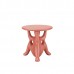 qeeboo Helpyourself Side table Terracotta Βοηθητικό Τρίποδο Τραπέζι Έπιπλα