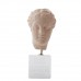 Head Of Hygeia Medium Ochre Statues