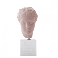 Head Of Hygeia Medium Vintage Pink Statues