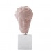 Head Of Hygeia Medium Vintage Pink Statues