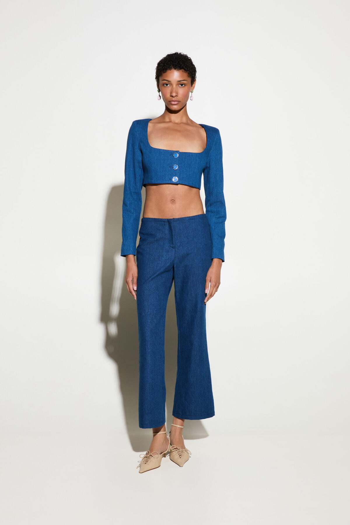 MILKWHITE - DENIM PANTS