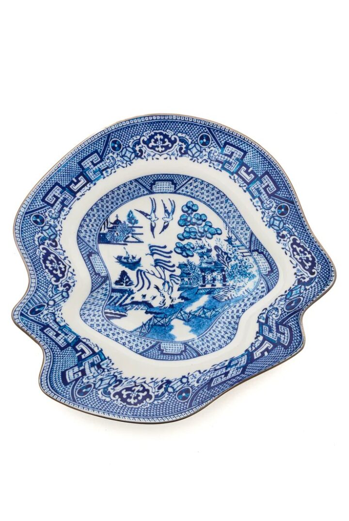 SELETTI - Classics on Acid - Dessert Plate Glitchy Willow