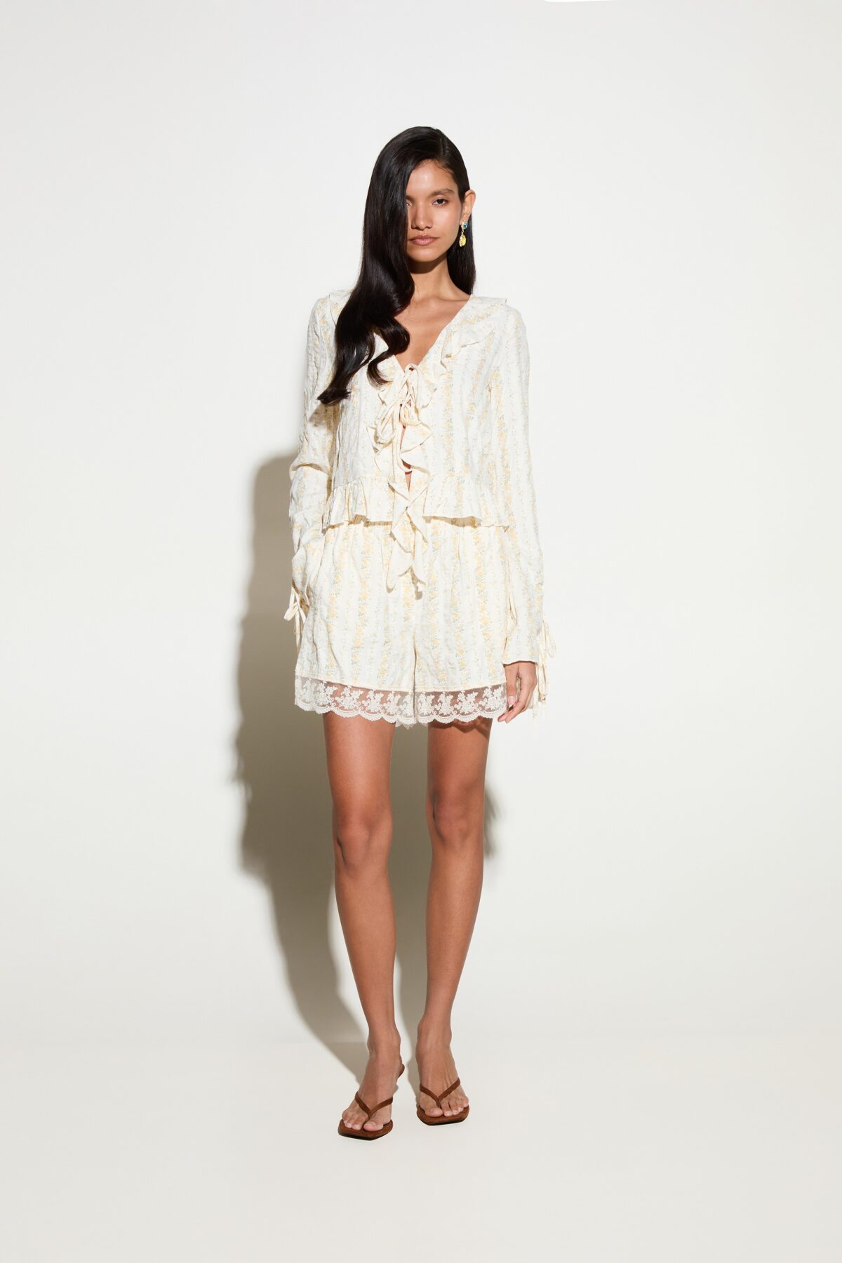MILKWHITE - TOP #108 PINK FLORAL