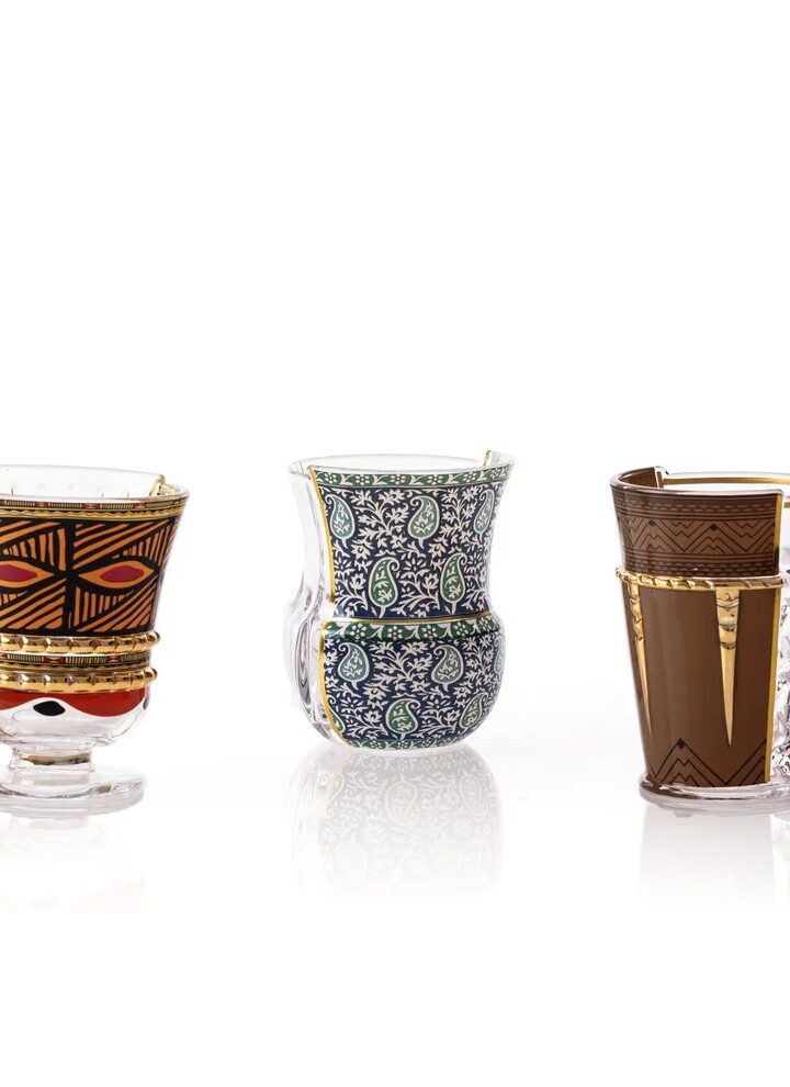 Seletti - Hybrid Glasses Rodinia Set of 3