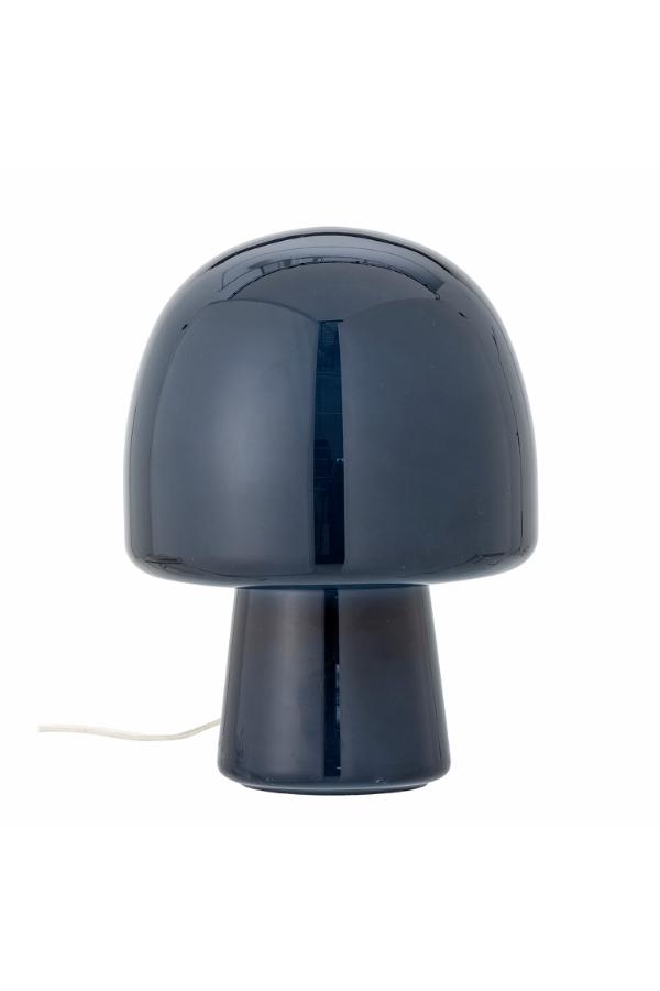 Bloomingville - Paddy Table lamp, Blue, Glass