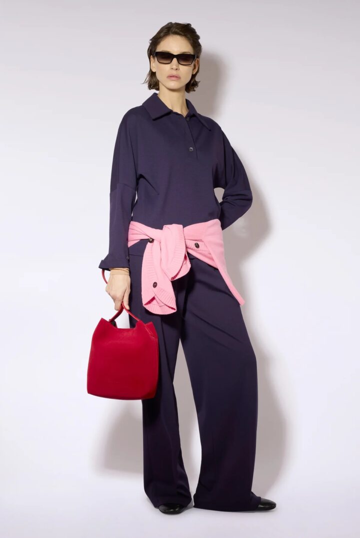 Liviana Conti - Miranda Blouse - Blueberry